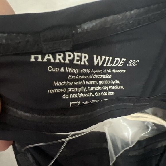 HARPEK WILDE The Flex Underwire Strapless Bra - Black 32c - Picture 5 of 6